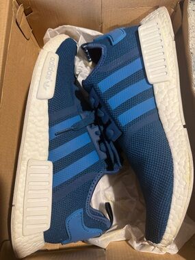 Adidas NMD R1 Athletic Sneaker - “Blue White”